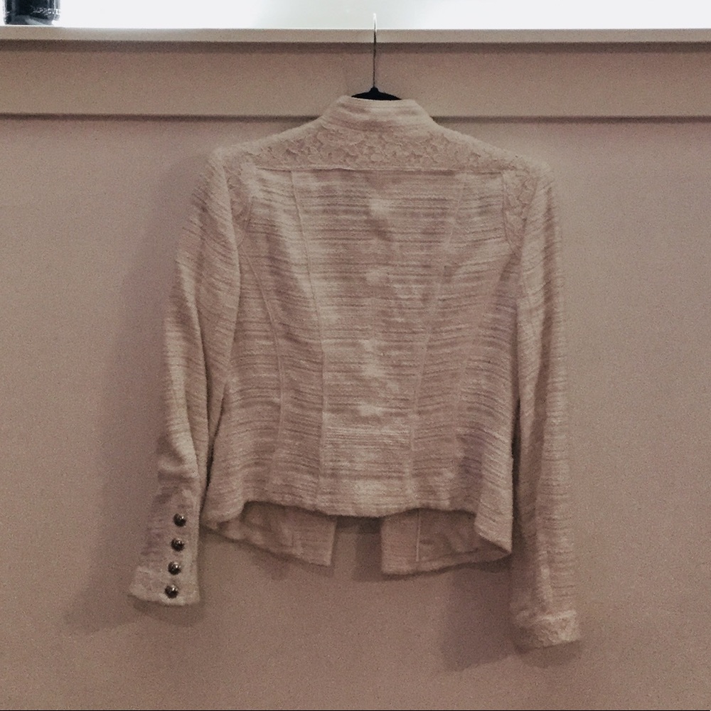 White Structured Blazer - Picture 2 of 2